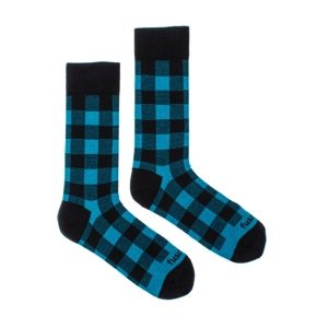 Ponožky Karo blu