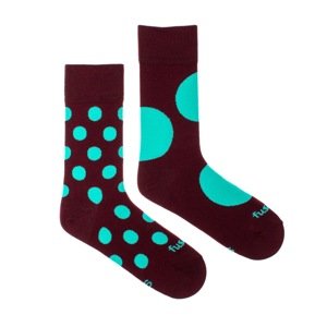 Ponožky Diskoš bordó