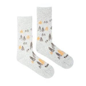 Ponožky Les v hmle