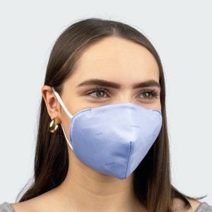 Ochranná maska s FFP2 filtrom Fusakle Decenťák bledofialový