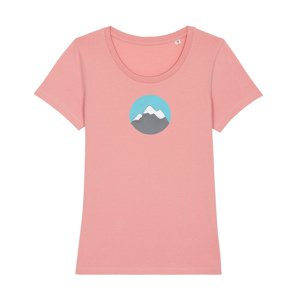Tričko Pískacie dámske Hory rúžové