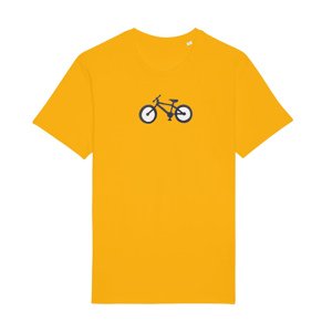 Tričko Pískacie bicykel žlté