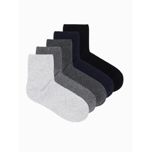 Mix ponožiek v základných farbách  U458 (5 KS)
