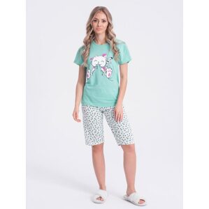 Trendy mätové dámske pyžamo  ULR267