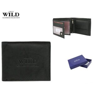 Kožená čierna peňaženka Always Wild