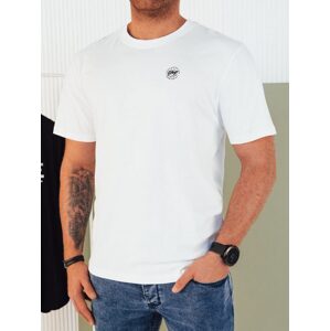 Trendy biele tričko s jemným logom