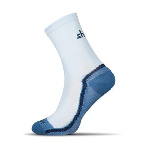 Dvojfarebné modré pohodlné pánske ponožky Sensitive