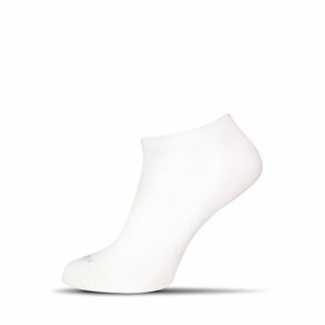 Biele pánske členkové ponožky