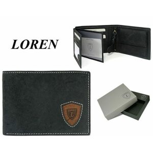 Čierna peňaženka LOREN