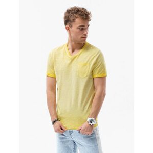 Trendové žlté tričko S1388
