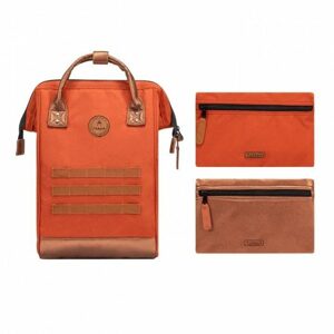 Originálny červeno-oranžový ruksak Cabaia Adventurer Bogota M