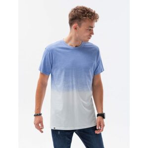 Originálne tieňované modré tričko S1624
