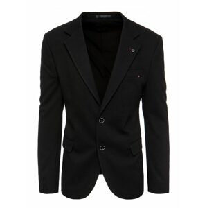 Čierne sako v módnom prevedení