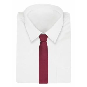 Červená kravata s jemným vzorom