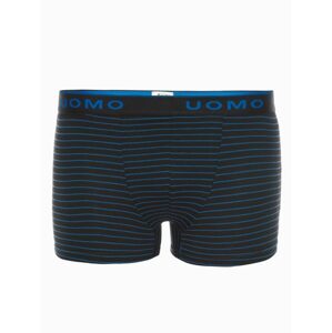 Pánske modré pásikavé boxerky U382