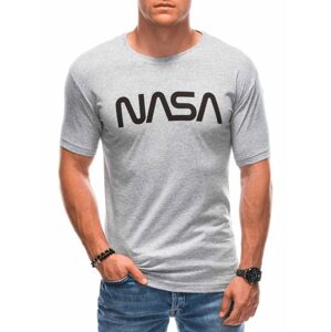 Nevšedné šedé tričko NASA S1911