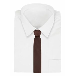 Klasická hnedá pánska kravata