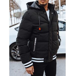 Trendy zimná bunda v čiernom prevedení