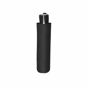 Čierny skladací dáždnik Doppler Mini Fiber