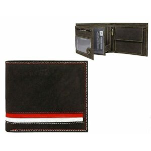 Moderná hnedá pánska peňaženka
