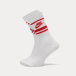 Nike Essential Stripe Socks (3 Packs) Biela EUR L