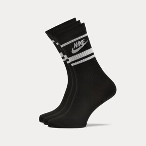 Nike Essential Stripe Socks (3 Packs) Čierna EUR 38-42