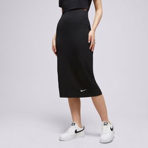 Nike Sukňa W Nsw Rib Jrsy Skirt Čierna EUR XS