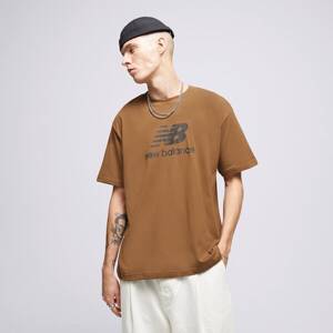 New Balance S/s Essentials Stacked Hnedá EUR L
