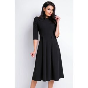 Čierne šaty A159