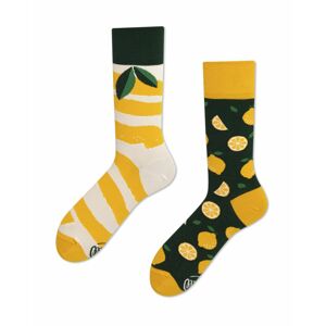 Žlto-zelené ponožky The Lemons