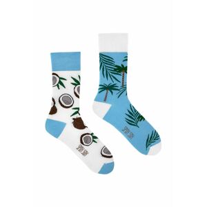 Modro-biele ponožky Spox Sox Coco Tree