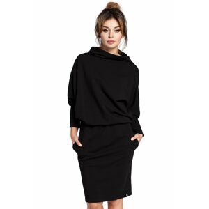 Čierne šaty BE 032