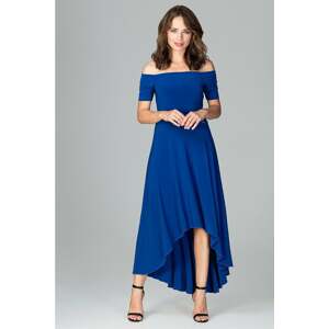 Modré šaty K485