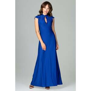 Modré šaty K486