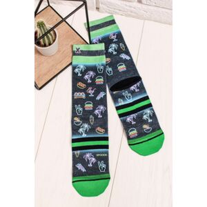 Pánske viacfarebné ponožky Night Life