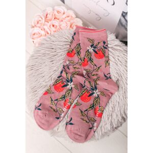 Ružovo-zelené ponožky Frutta Socks