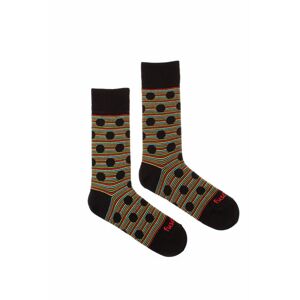 Viacfarebné bodkované ponožky Chameleón
