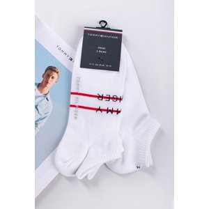 Pánske biele členkové ponožky Sneaker CF2Y - dvojbalenie