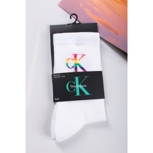 Biele ponožky CKJ Pride