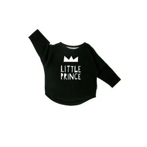 I LOVE MILK čierna mikina little prince