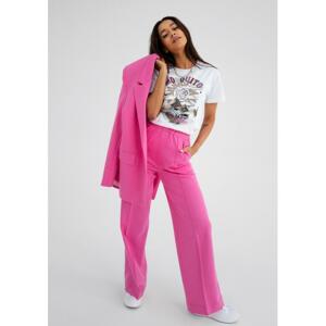 Voľné nohavice MOSQUITO v ružovej farbe